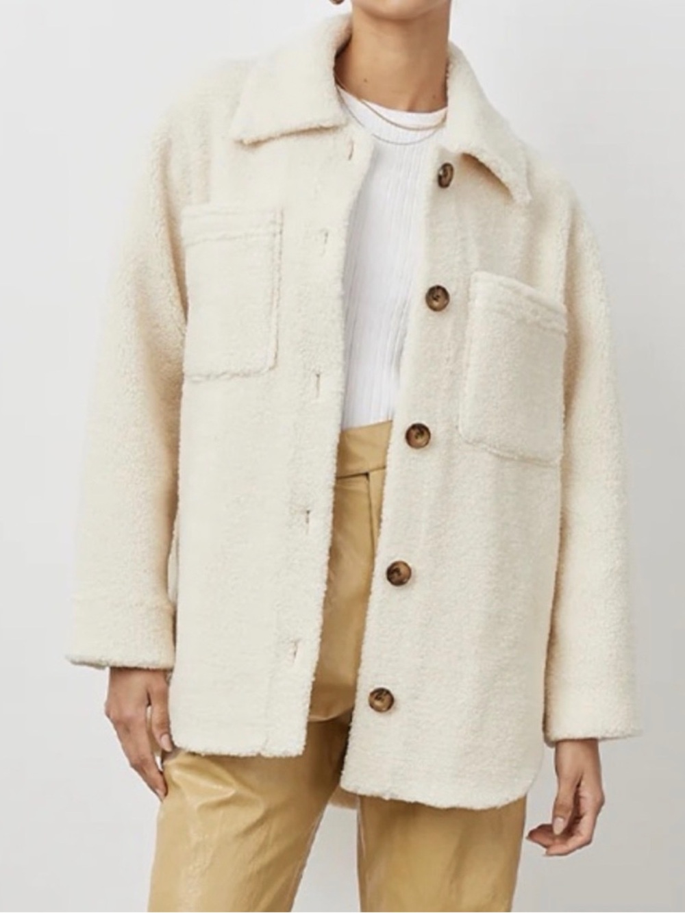 Rails Connie Teddy Shirt Jacket